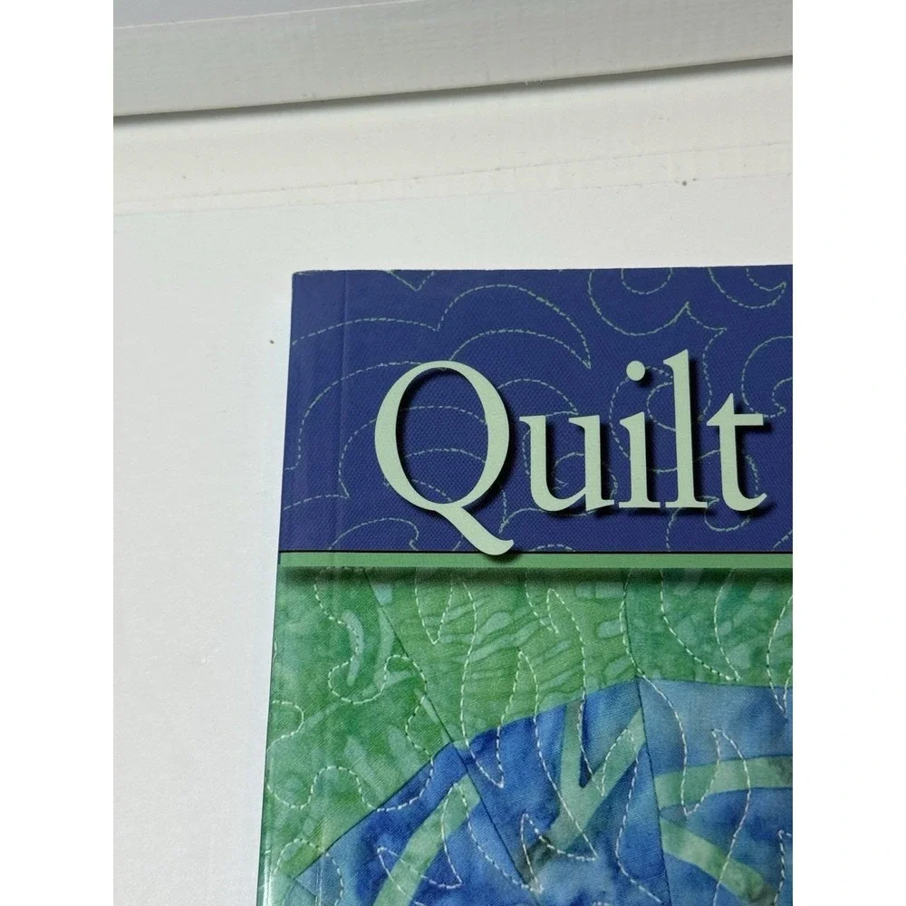 Quilt‎ as Desired Straight Line Free Motion Quilting Book Charlene C Frable